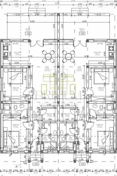 Duplex pe plan - finisaje la cerere- toate utilitatile