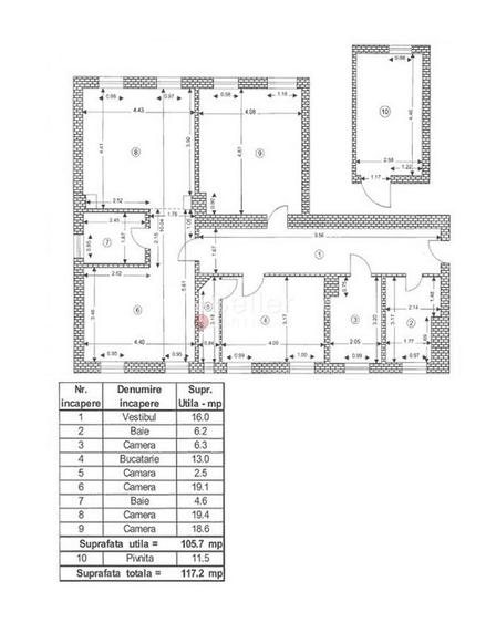 Apartament in Vila-Spatiu Generos - 1