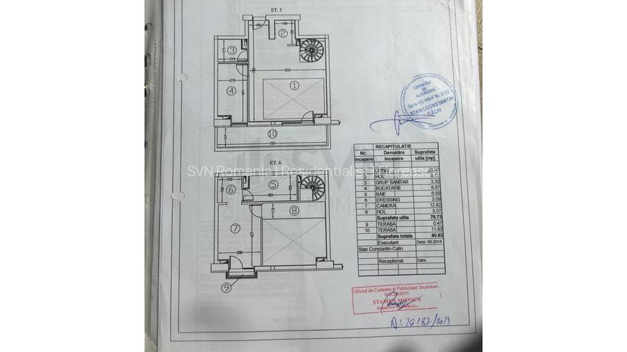 REA1027944 Apartament 2 camere duplex I Carol - 13