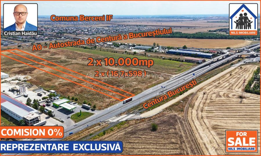 Teren 20k mp intravilan situat intre centura si A0 - Berceni IF - 3
