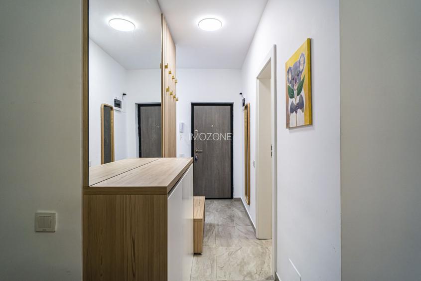 Plaza Mall-Lujerului, 2 camere, 60 mp, etaj 2,mobilat, parcare subsol, boxa - 14