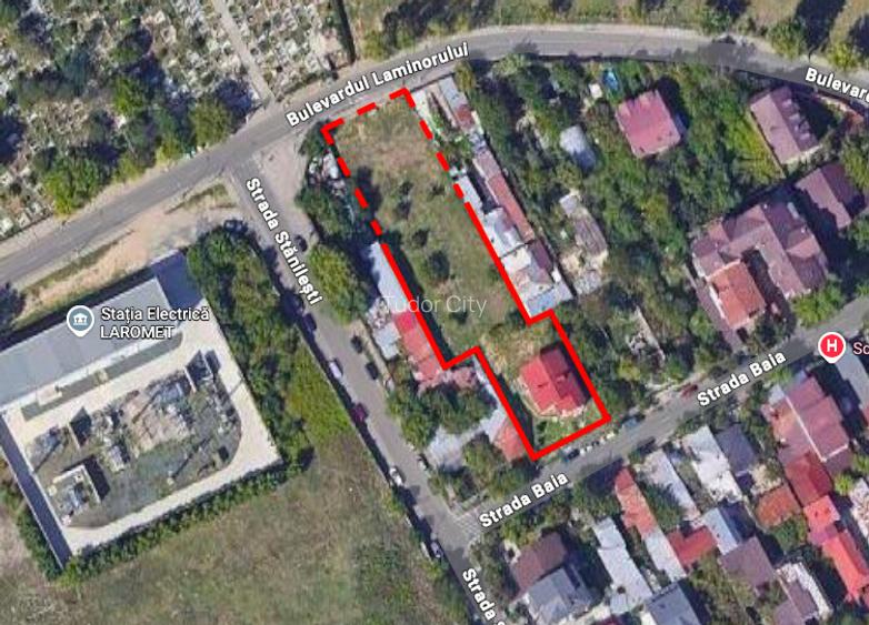 Lot de teren spectaculos de 1.320mp (+765mp) cu deschidere la două străzi! - 5