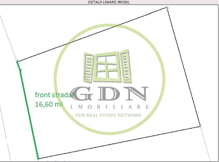 Teren intravilan construibil, suprafață 500 mp, Leș - 4