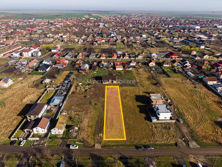 Teren 1028 mp Sanandrei, strada asfaltata – Comision 0% - 4