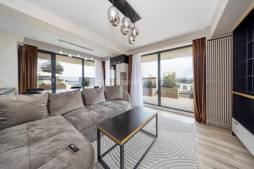 Penthouse superb, 3 camere+parcare subterana ,203 mp-Coresi - 20