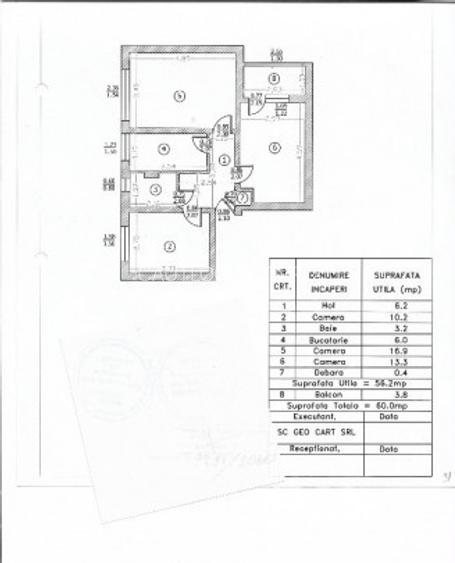 Apartament 3 Camere/Vatra Dornei/Piata Sudului/Brancoveanu  - 13