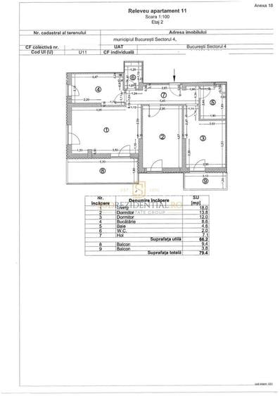 Apartament 3 camere decomandat, Brancoveanu - Mall Grand Arena - 6