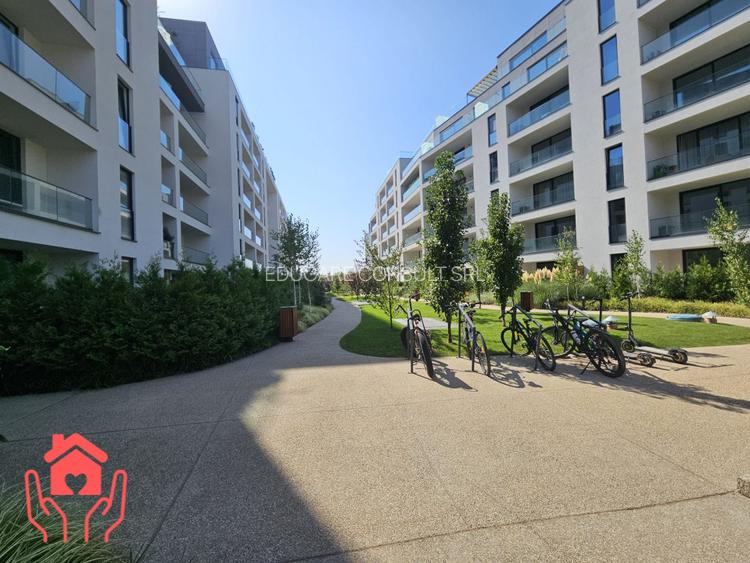 Baneasa Shopping City-3 camere cu gradina 60 mp, complex securizat, loc de joaca - 14