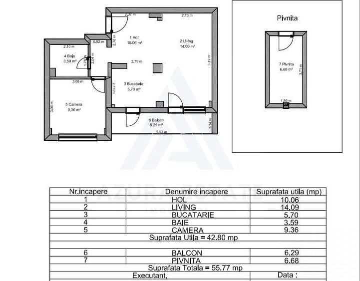 Apartament modern 2 camere si pivnita 10 mp in zona Calea Dumbravii - 11
