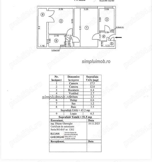 2 camere , etaj 4 din 8 anvelopat metrou Dristor 350 metri - 11