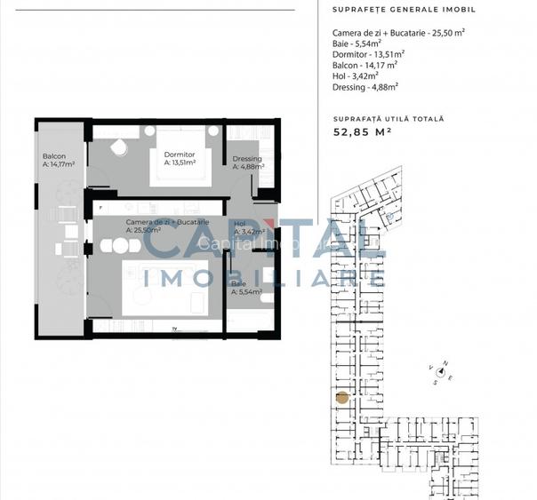Apartament cu 2 camere in cartierul Sopor - 3