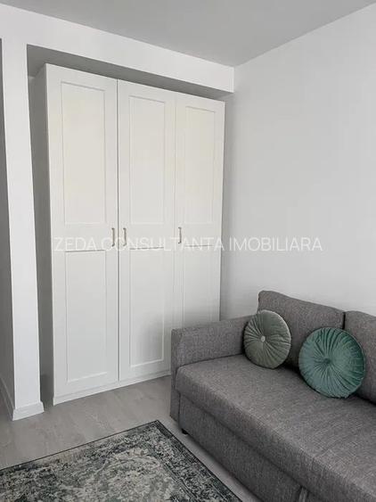 Garsonieră Novum 56 – terasă, centrală proprie, Metrou 10 min - 2