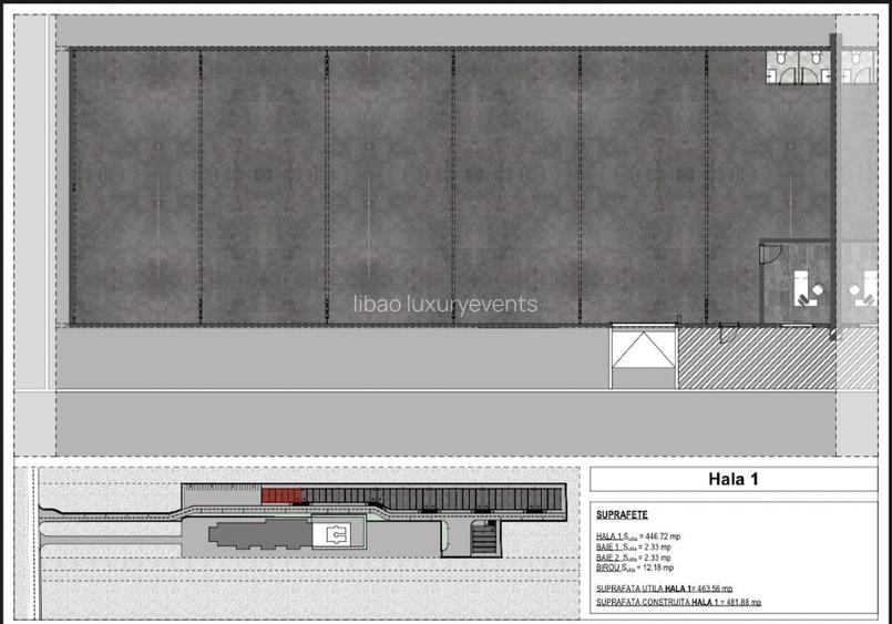 Hale depozitare/ producție de vânzare -  800 euro mp  - 7