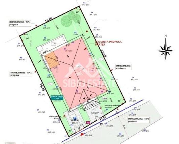 Casa noua 4 camere, 2 bai, pe un singur nivel - 5