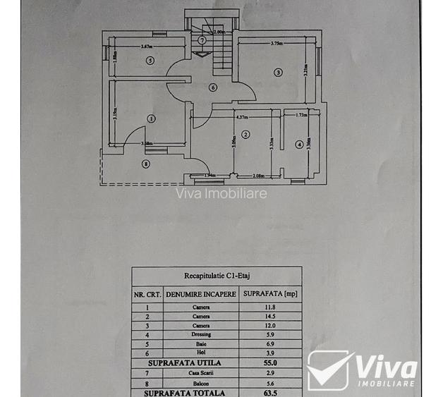 Casa ta de vis in Valea Lupului/Rediu! Casa single, mobilata si utilata complet - 19