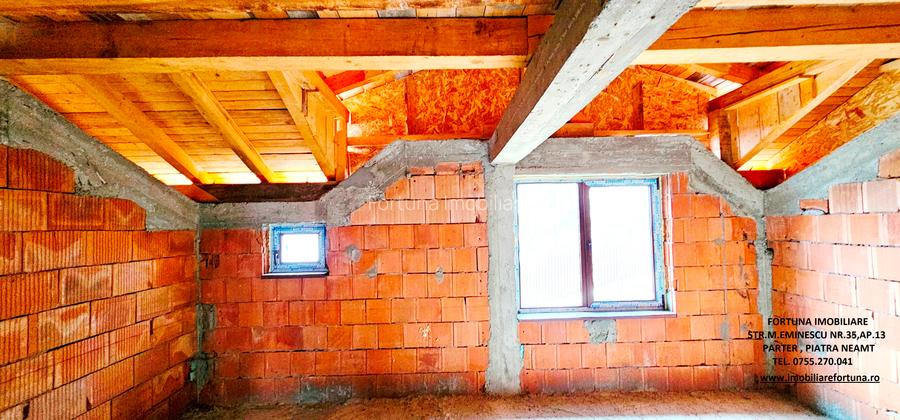 Casa la rosu D+P+E si teren 873 mp, sat Bistrita - 11