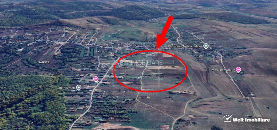 1500 mp front de 17,5 metrii - Teren cu potential excelent in Salicea - 5