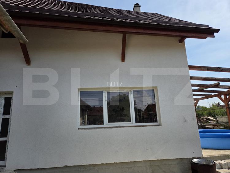 Casa de vanzare – 120 mp, 3 camere + living, terasa, parcare-Sannicoara, Cluj - 2