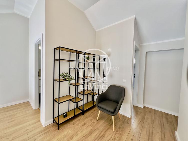 Penthouse 4 camere - mobilat si utilat - intabulat, aer conditionat - 14