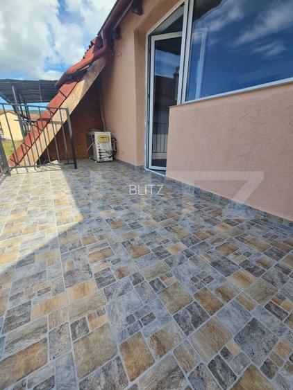 Casa insiruita, 4 camere, 80 mp, gradina, 2 terase, zona Somesului - 16