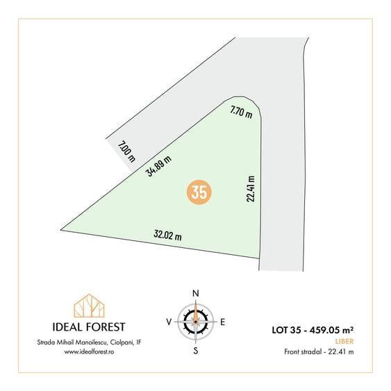 Lot de teren, Izvorani, Snagov! Deschidere la padurea SNAGOV- super promotie - 3