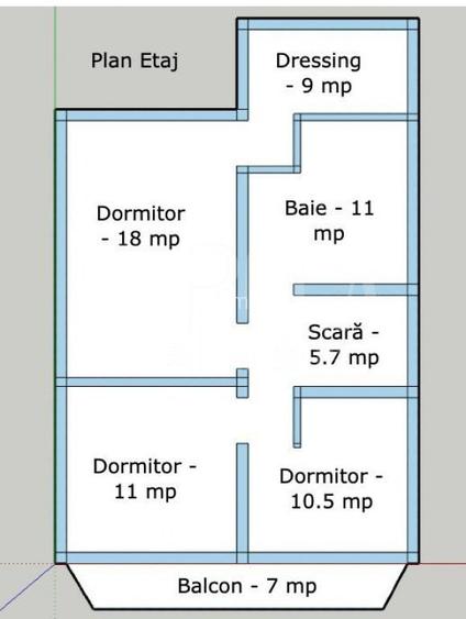Casa 5 camere de vanzare in Floresti - 12