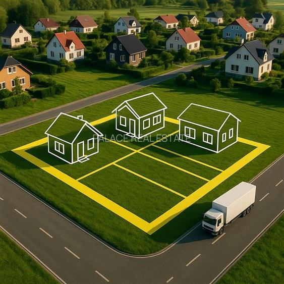 Teren pentru casa, 750 mp , Ciurea - 3