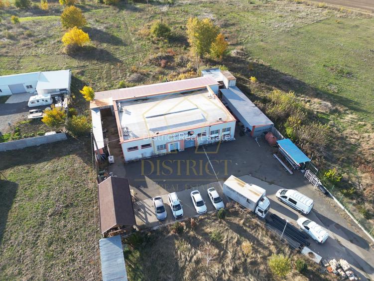 Hala industriala de 500mp, teren 5.838mp | Sag | Acces TIR - 8