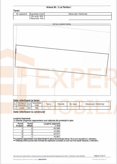 Oferta in exclusivitate! Teren de 455mp de vanzare, situat in Mamaia Sat - 3