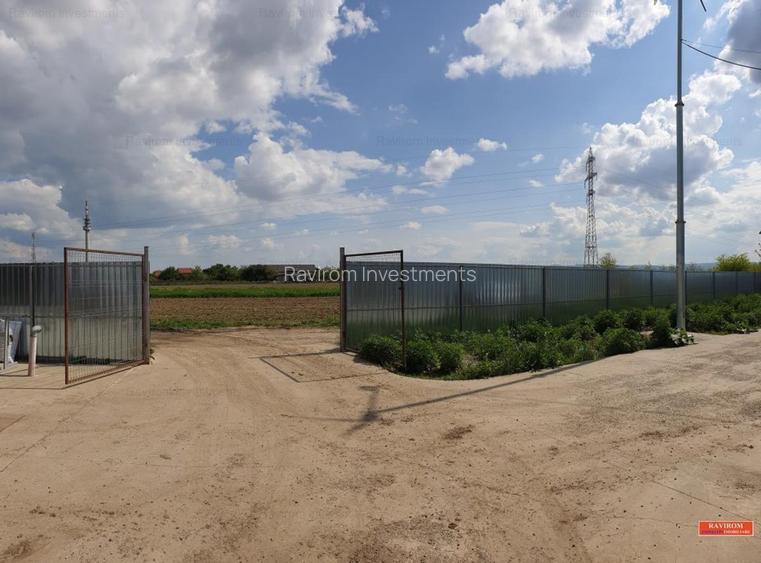 Hala industriala, 300mp, apa canalizare birouri teren 700mp ingradita, acces TIR - 23