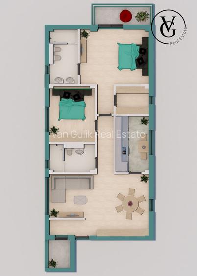 Apartament decomandat 3 camere | LKB Residence | Elvila - 15