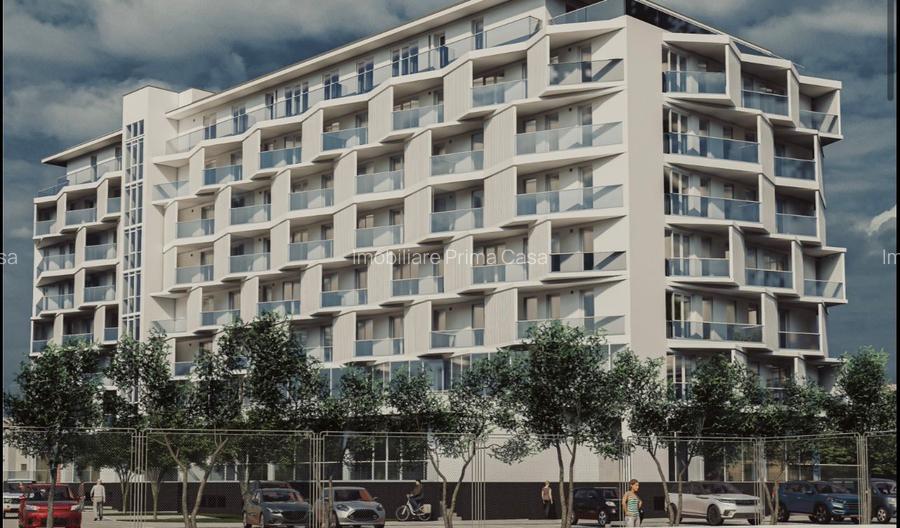 BLOC NOU zona Pta. Salajanca -Sf Ioan, D+P+6E+etaj retras, semifinisat - 2