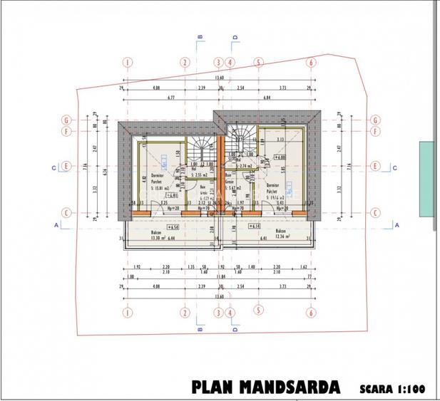 Duplex de vânzare | Acces separat | Curte proprie | Dâmbul Rotund - 9
