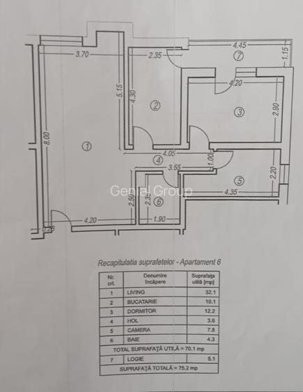 Apartament cu 3 Camere/ Gageni/Paulesti - 11