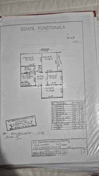 Apartament 4 camere, cartier Manastur - 11