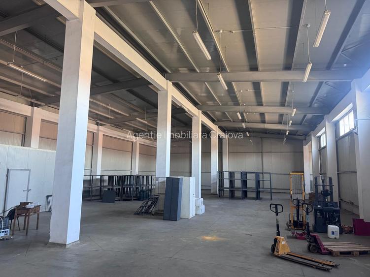 🏭 Hală + Clădire Birouri|2000mp teren | Acces TIR | Zonă Logistică Est Craiova - 8