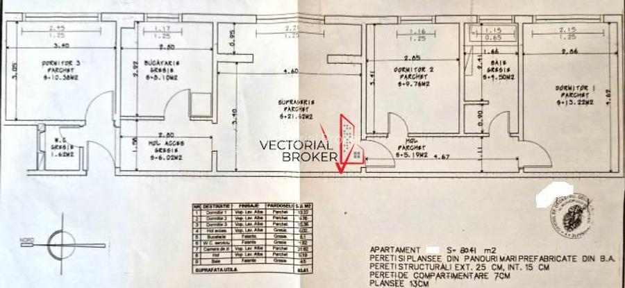 BERCENI / 4 CAMERE / RENOVAT / ETAJ 1 DIN 4 NIVELE - 10