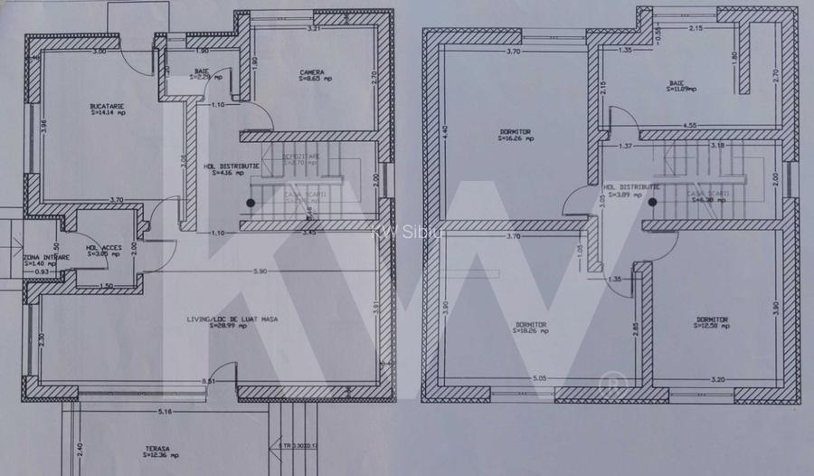 Casa individuala 5 camere finalizata mobilata Est Sibiu teren 372mp - 4