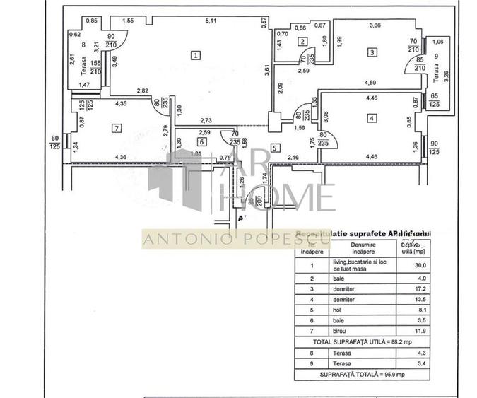Apartament 4 camere, in Ploiesti, zona Parcul Mihai Viteazul (Bucegi) - 16
