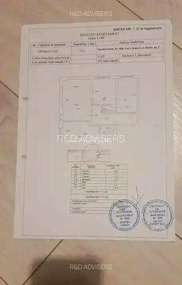 APARTAMENT 3 CAMERE DECOMANDAT FETESTI PALLADY METROU 15MIN 1DECEMBRIE - 3