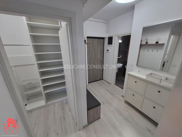 SISESTI-2 camere mobilate, 2 bai, terasa cu vedere lac, bloc boutique, parcare! - 14