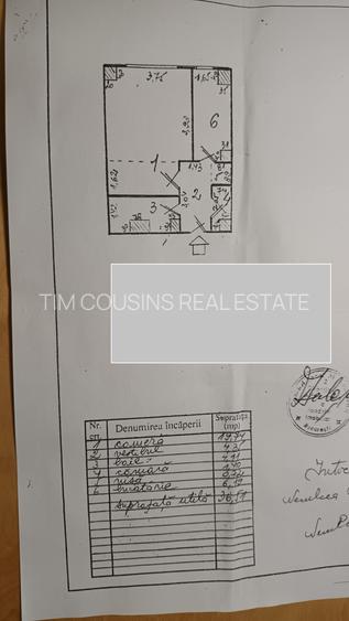 Vanzare garsoniera Anastasie Panu, libera, parter, blocul in planul 2 - 10