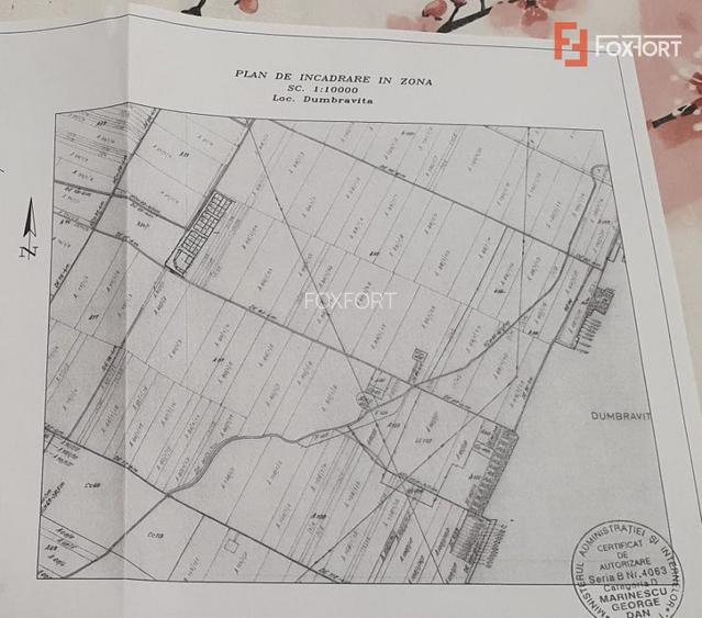 Teren de vanzare 721 mp Dumbravita  - 2