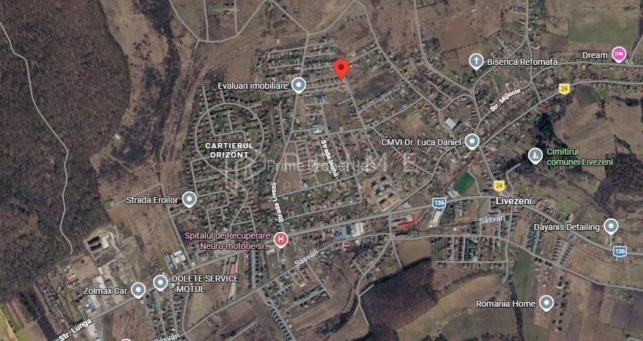 Teren 900 mp – Livezeni, str. Zorilor, vedere panoramică - 2