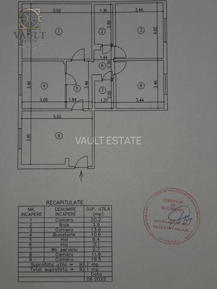 Apartament 4 camere - 5 minute de Orășelul Copiilor - Brancoveanu - 1