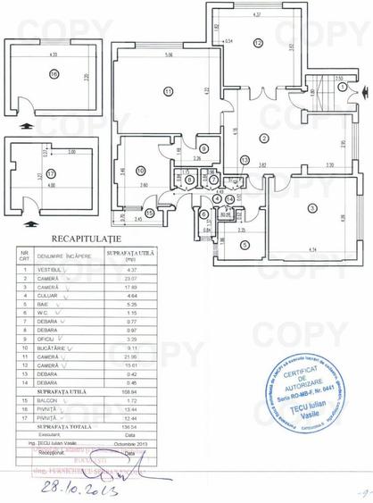 Apartament cochet de inchiriat in vila | 4 camere | zona Dorobanti - 16