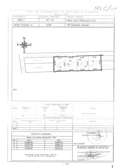Teren de vanzare Sg Ilie Petre Chiajna - 1
