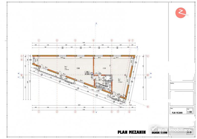 Spatiu birou in bloc nou construit, 91 mp, zona Grigorescu-Taietura Turcului - 5