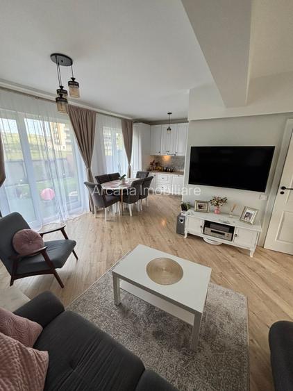 Casă înșiruită modernă cu 4 camere | 2 garaje | Complex închis | Florești - 3