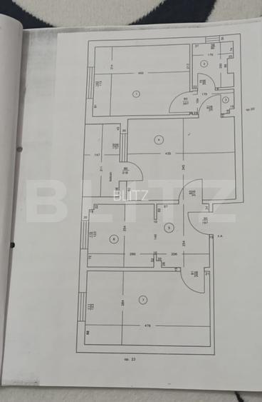 Apartament 3 camere, 62.42 mp, zona Centrală - Filiași - 6